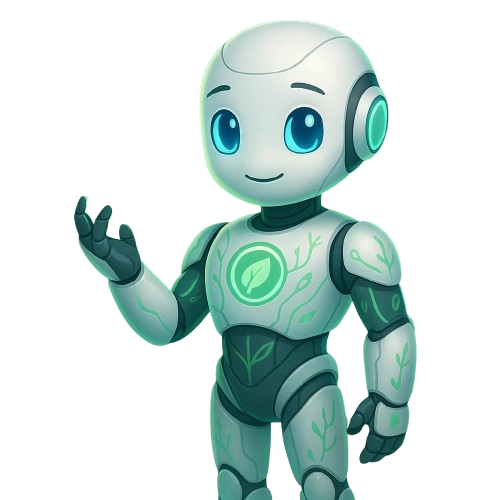 AI Robot Managing Datasets